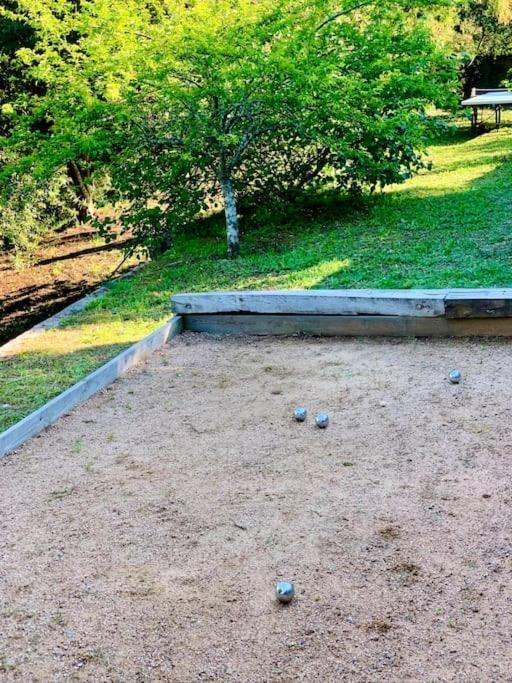 F2 Avec Jacuzzi, Petanque, A 3 Min Mer, Dans Grande Propriete Porticcio  Ngoại thất bức ảnh